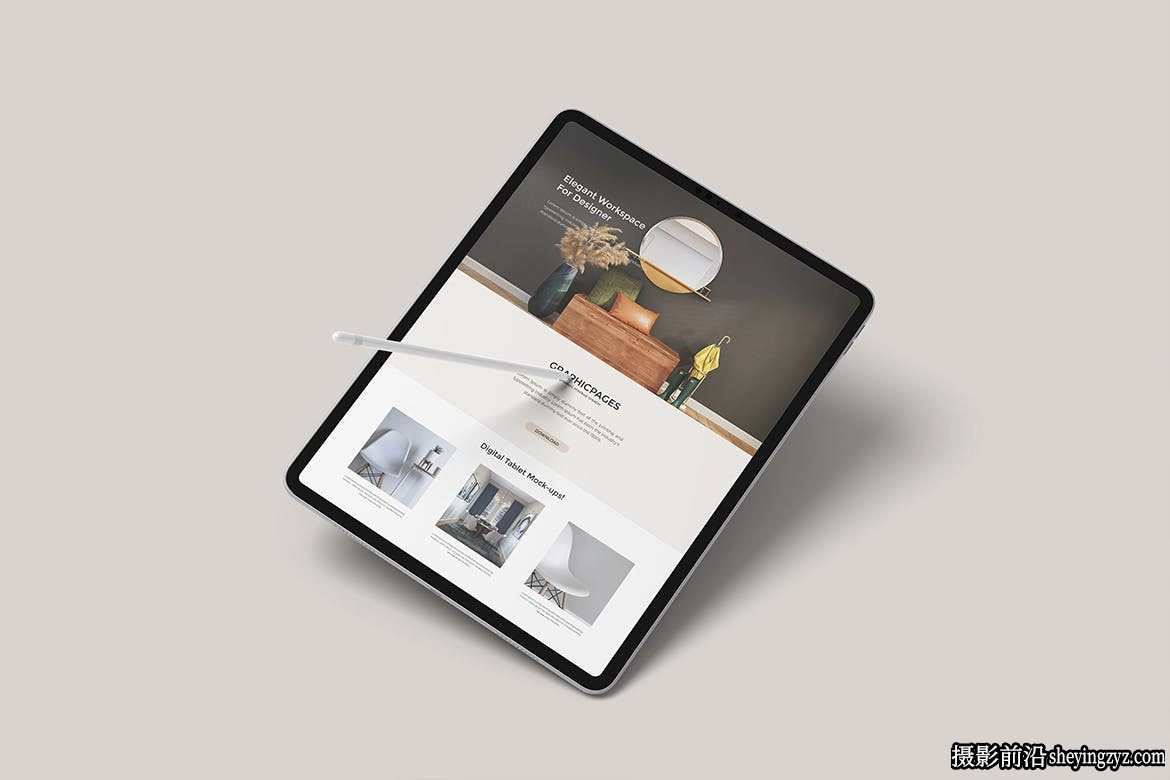 iPadPro样机,ipad产品样机模型