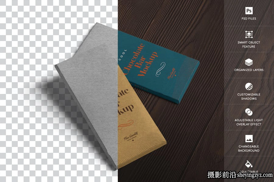 巧克力样机,巧克力产品样机,食品样机