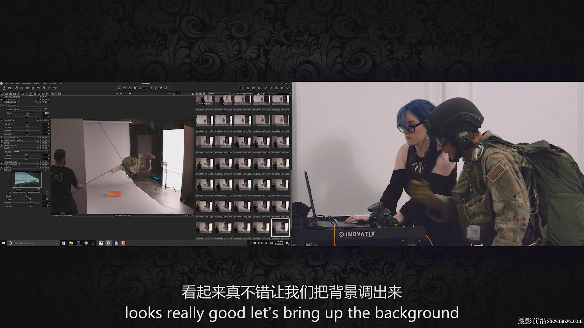PROEDU-Renee Robyn 科幻电影人像布光及后期合成教程-独家中英字幕