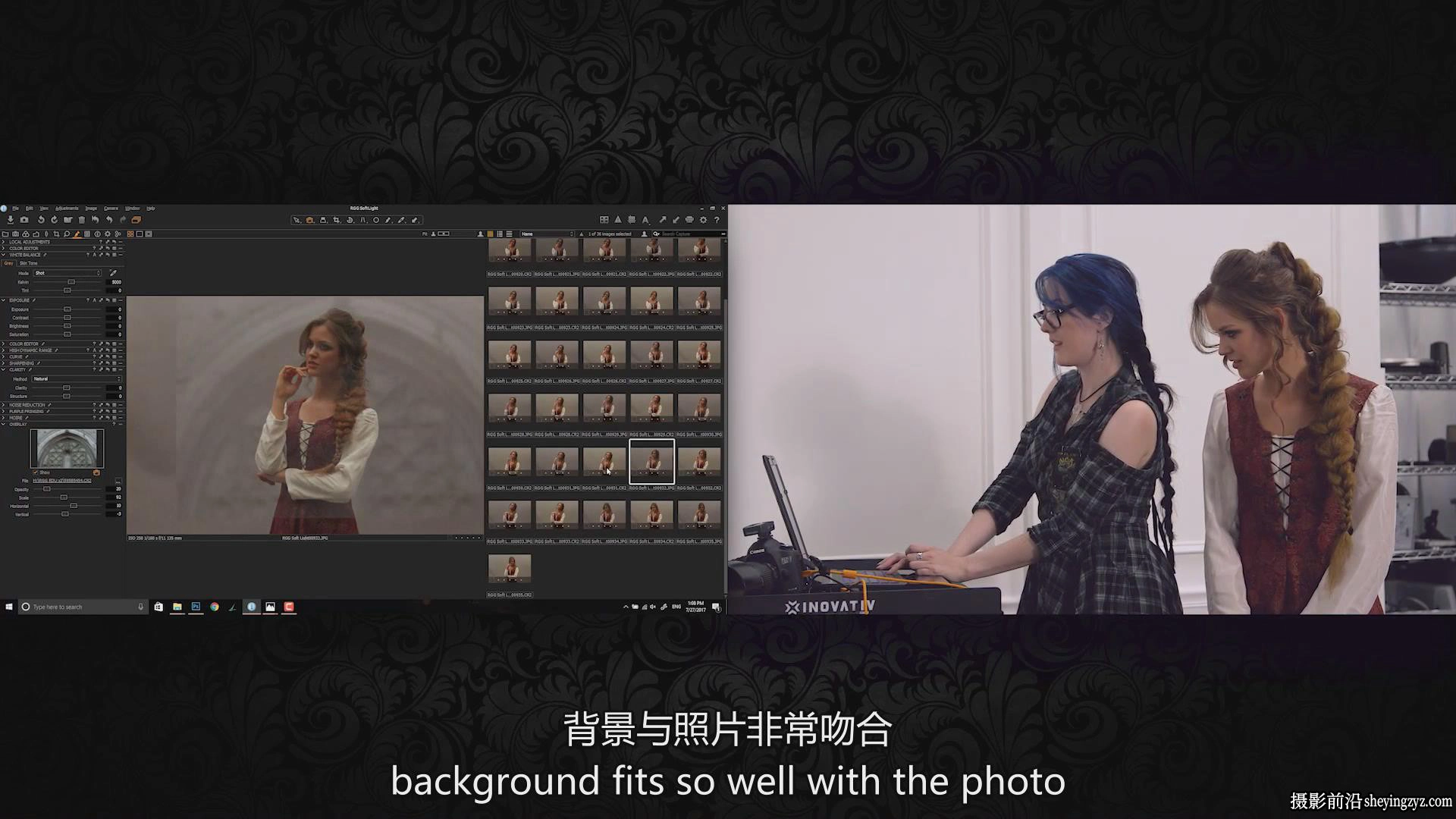 PROEDU-Renee Robyn 科幻电影人像布光及后期合成教程-独家中英字幕