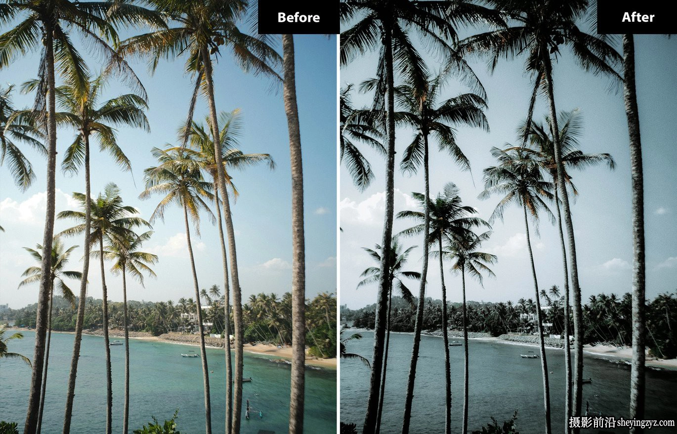 旅拍电影人像lr预设手机lr预设 Tropical Harmony Lightroom Presets