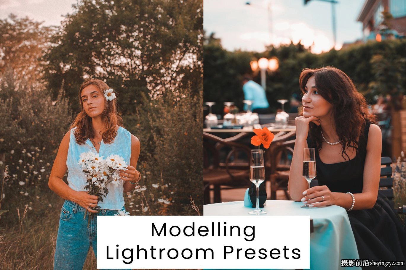 暖色调电影人像免费LR预设ACR调色预设 Modelling Lightroom Presets