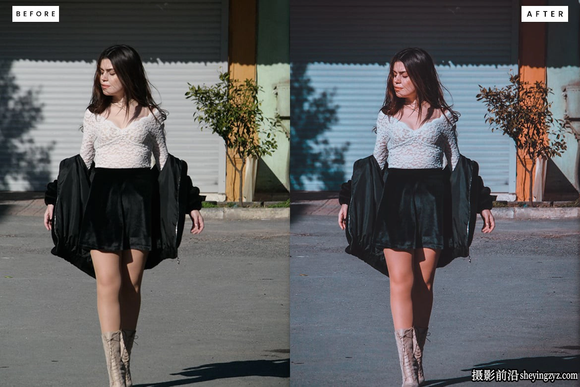 暖色调电影人像免费LR预设ACR调色预设 Modelling Lightroom Presets