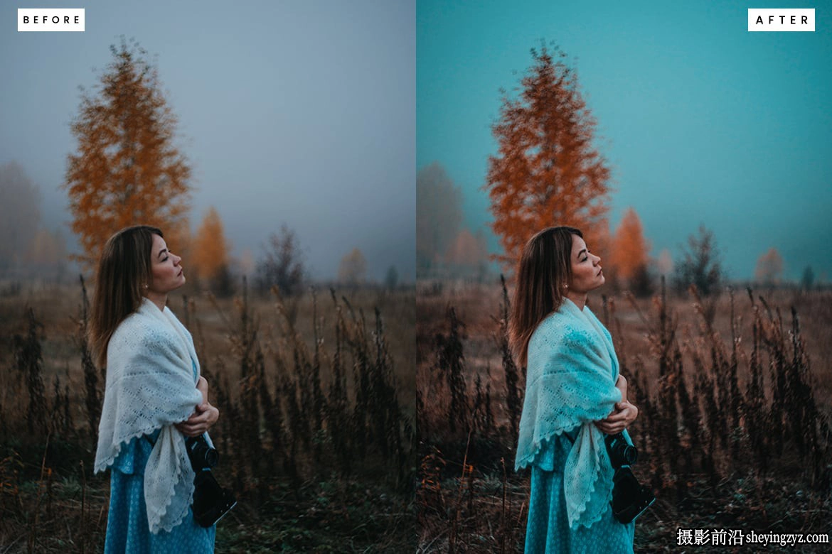 暖色调电影人像免费LR预设ACR调色预设 Modelling Lightroom Presets