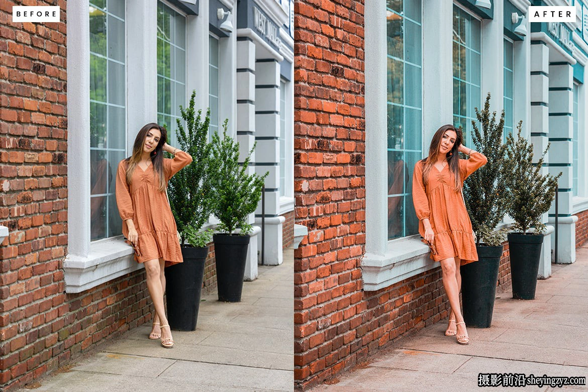 暖色调电影人像免费LR预设ACR调色预设 Modelling Lightroom Presets