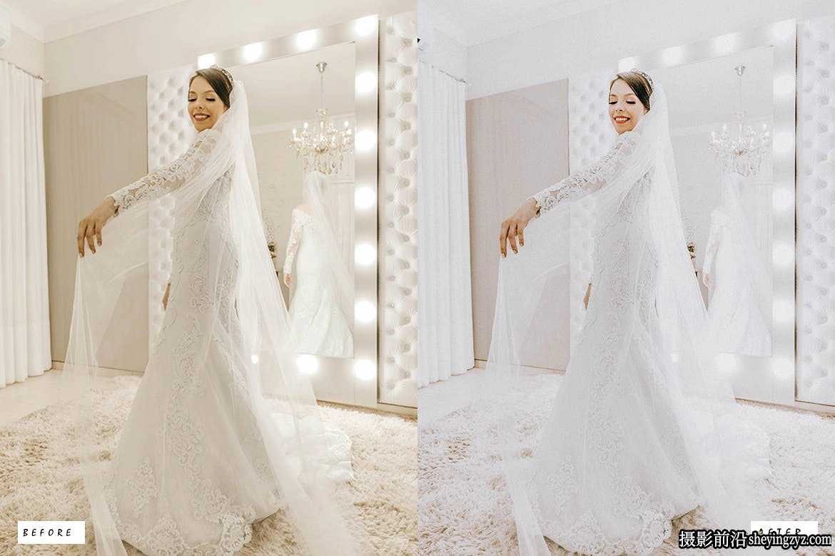 最好的婚纱人像调色Lr预设及ACR调色预设 Wedding Lightroom Presets