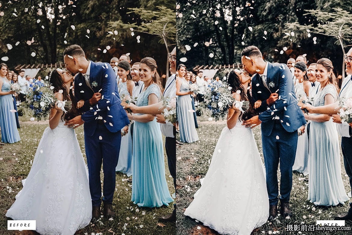 最好的婚纱人像调色Lr预设及ACR调色预设 Wedding Lightroom Presets