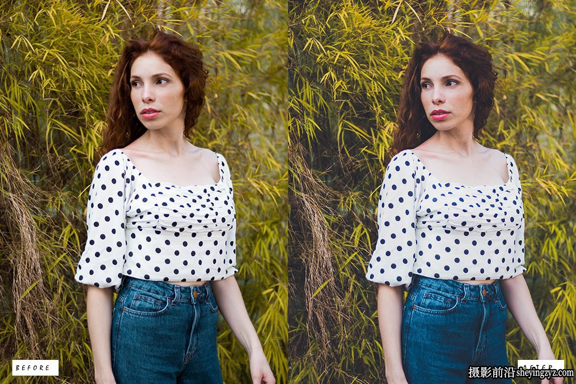 磨砂胶片电影人像调色Lr预设ACR调色预设 Matte Lightroom Presets