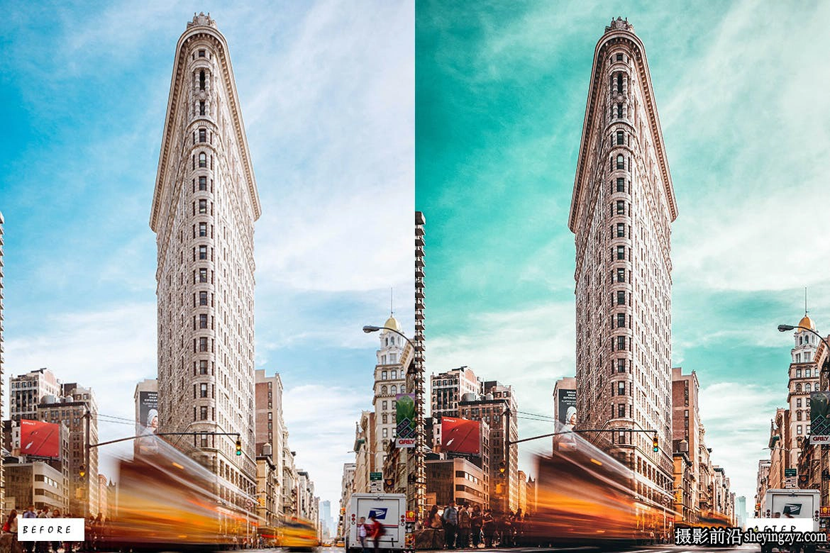 INS网红电影风光人像Lr预设ACR预设 Travel Insta Lightroom Presets