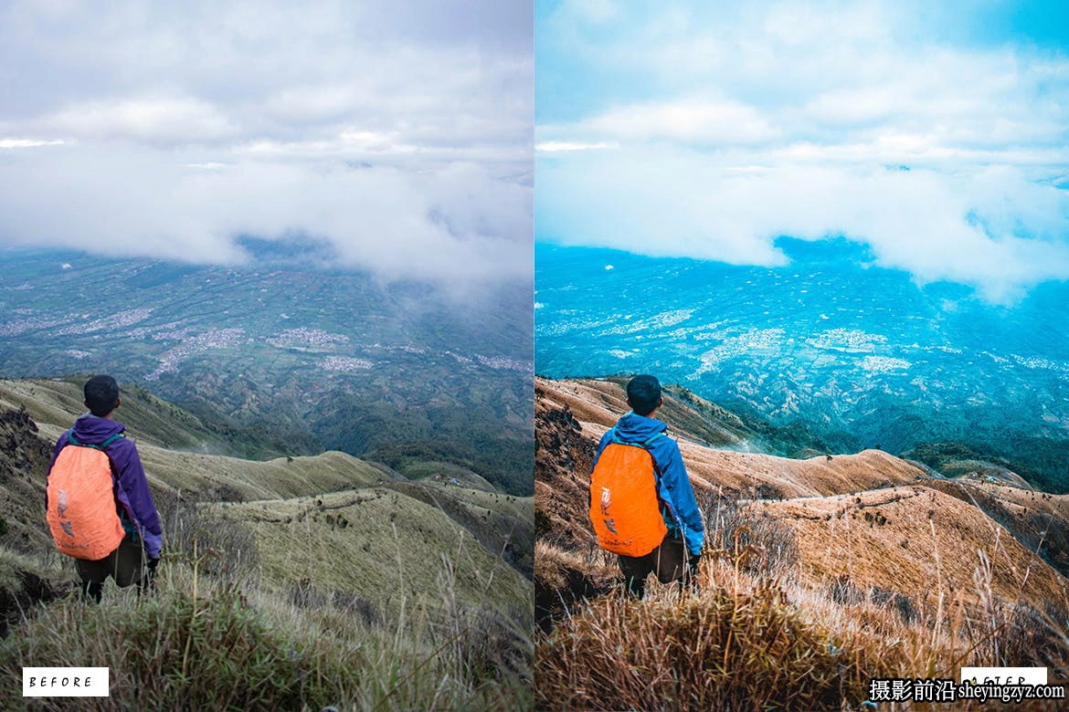 INS网红电影风光人像Lr预设ACR预设 Travel Insta Lightroom Presets