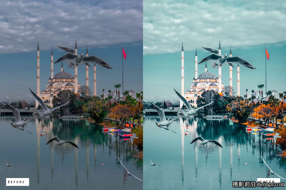 INS网红电影风光人像Lr预设ACR预设 Travel Insta Lightroom Presets