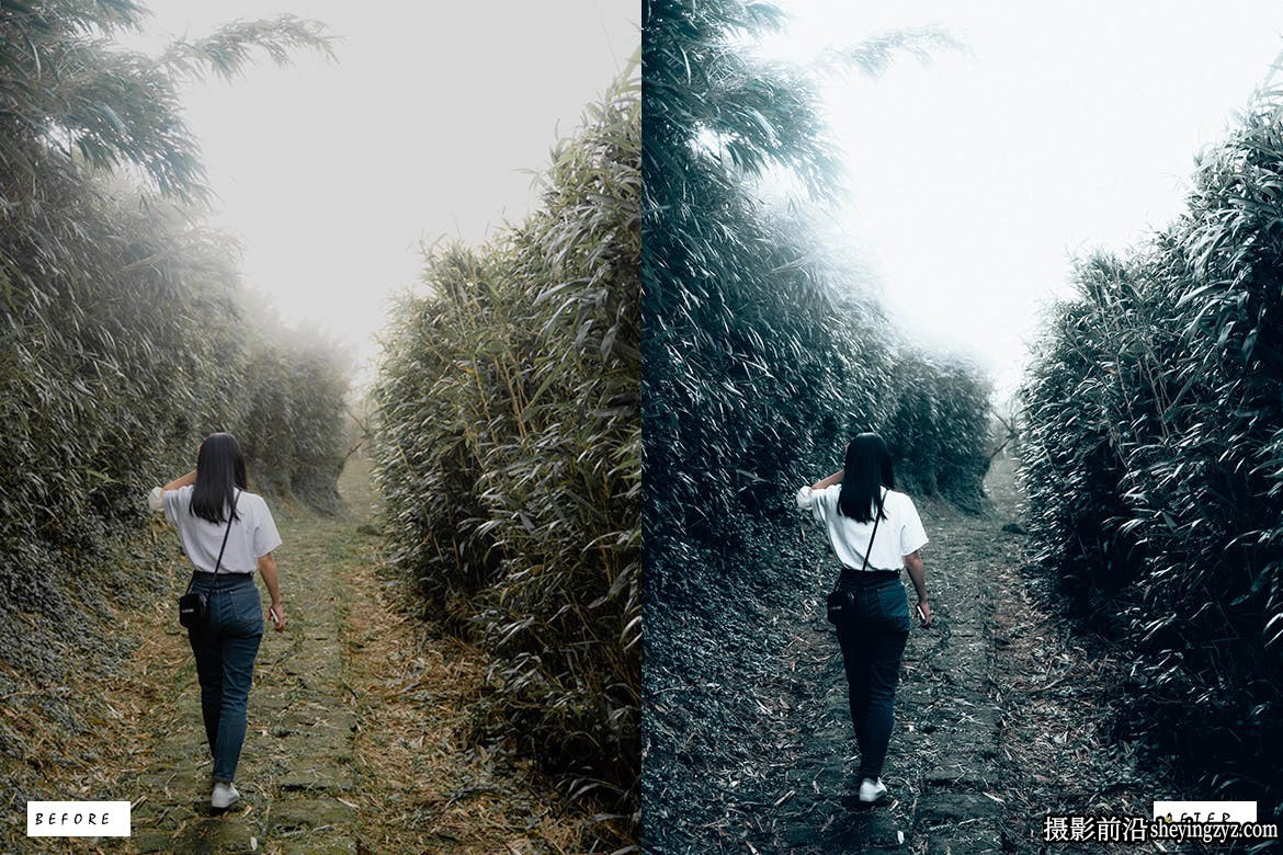 冷调旅拍风光Lightroom预设ACR调色预设 Cold Way Lightroom Presets