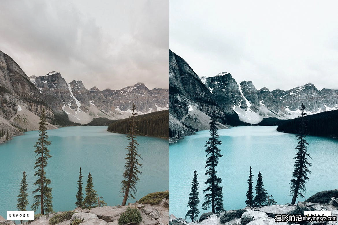 冷调旅拍风光Lightroom预设ACR调色预设 Cold Way Lightroom Presets