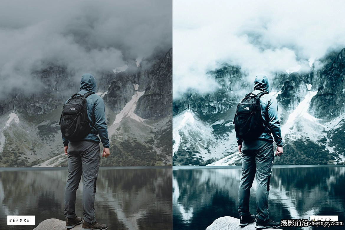 冷调旅拍风光Lightroom预设ACR调色预设 Cold Way Lightroom Presets