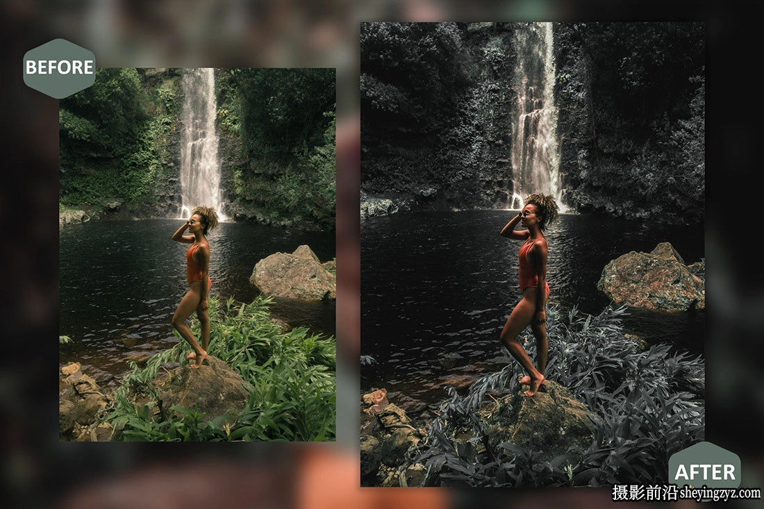 情绪森系电影人像Lr预设ACR调色预设 Vision of Beauty Lightroom