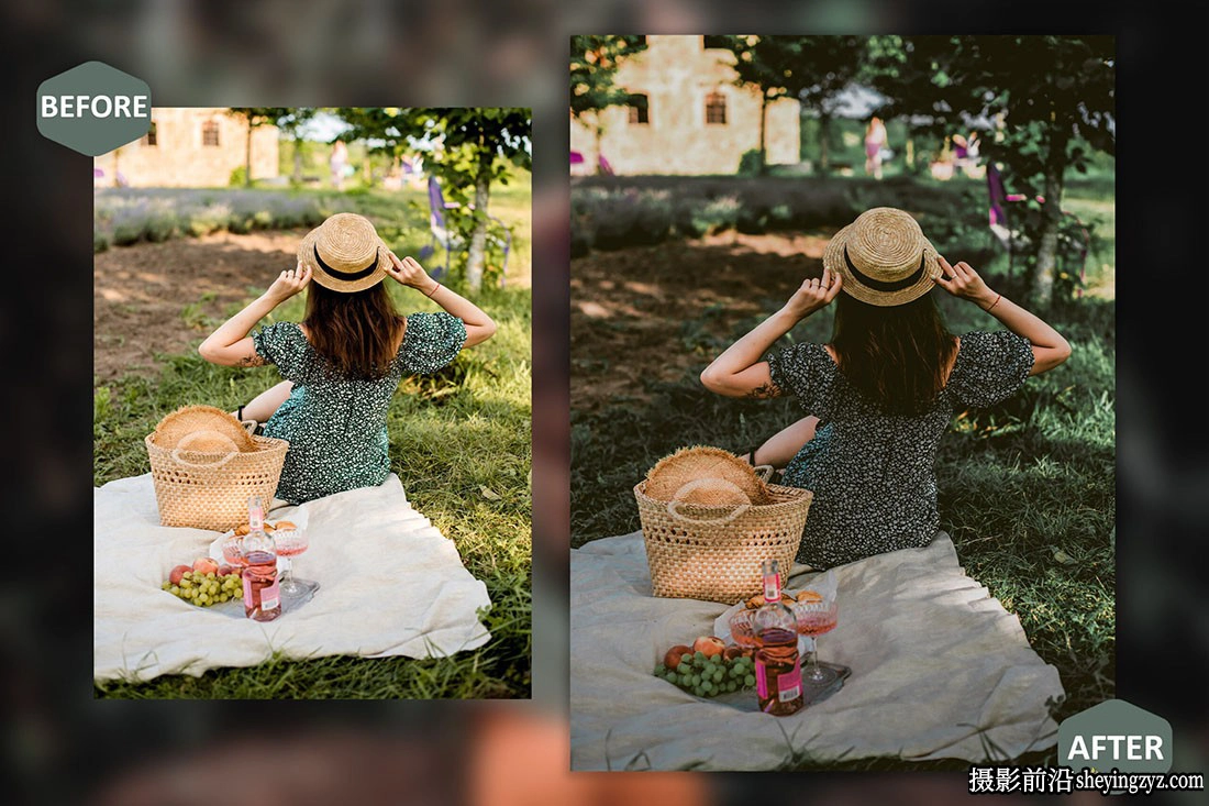 情绪森系电影人像Lr预设ACR调色预设 Vision of Beauty Lightroom