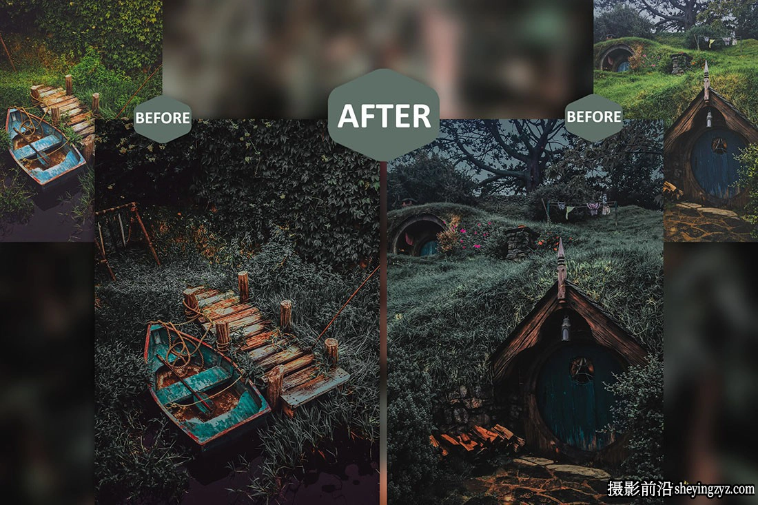 情绪森系电影人像Lr预设ACR调色预设 Vision of Beauty Lightroom
