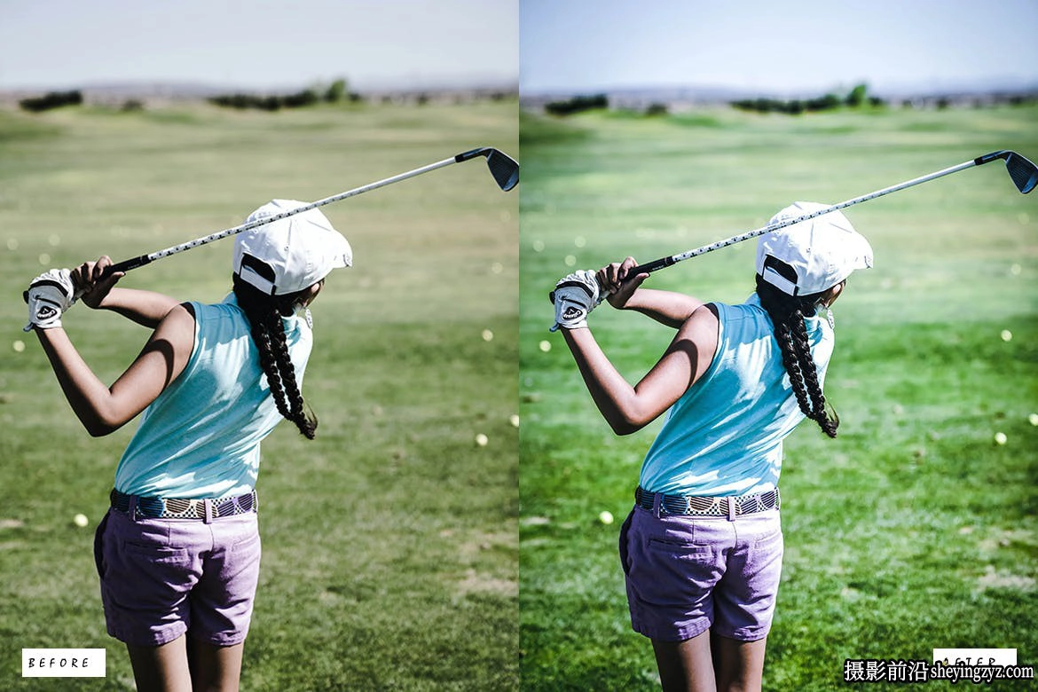 运动复古胶片人像Lr预设ACR预设 Sport Premium Lightroom Presets