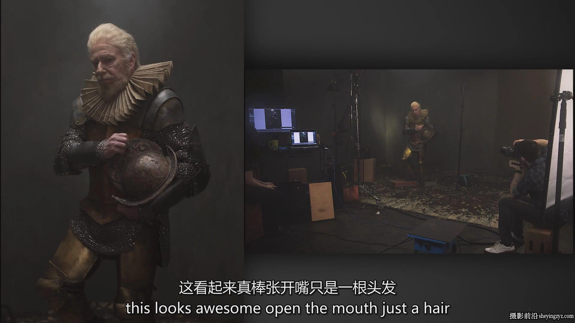 PROEDU-Chris Knight戏剧性电影人像摄影布光及修饰教程-独家中英字幕
