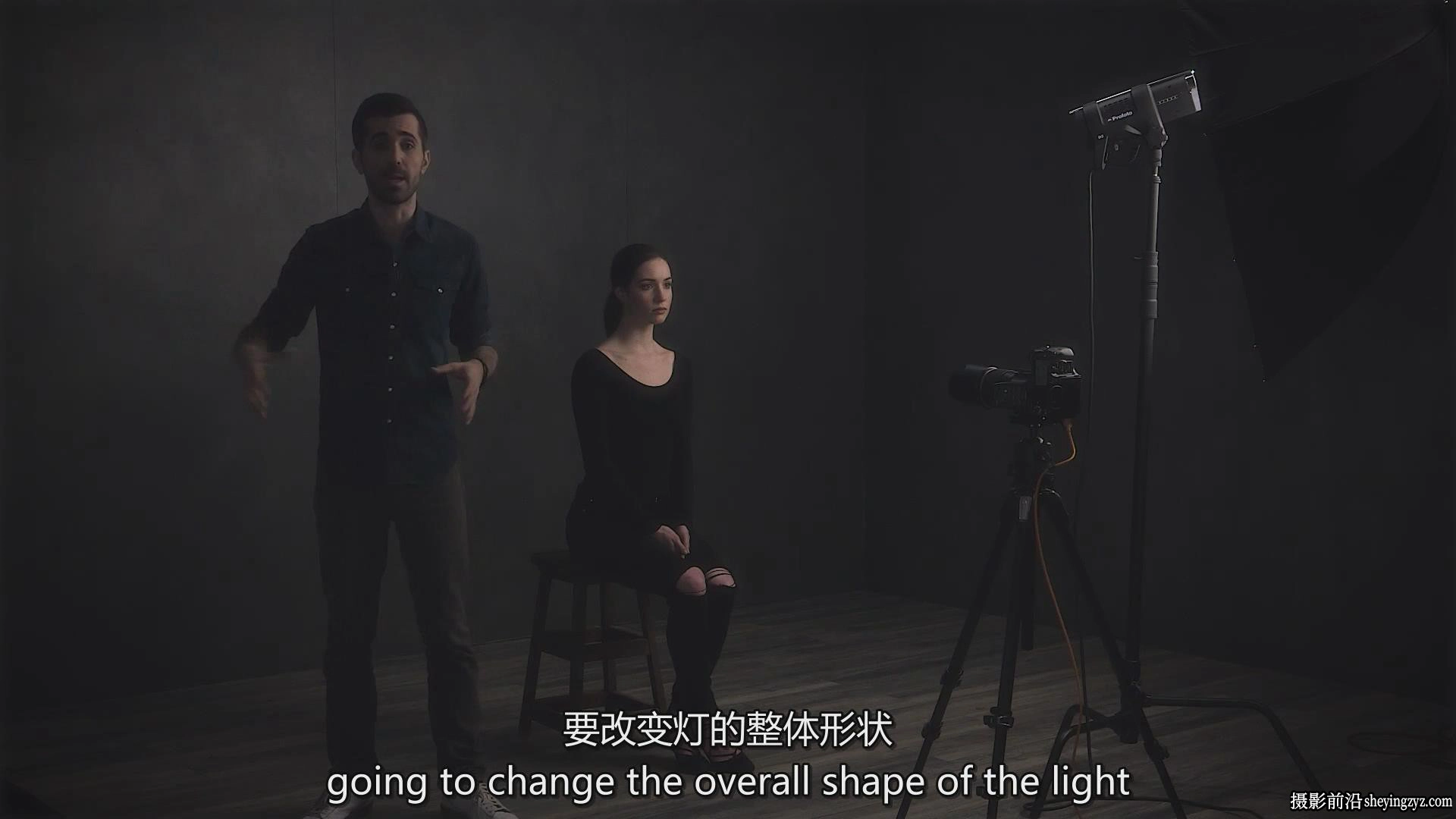 PROEDU-Chris Knight戏剧性电影人像摄影布光及修饰教程-独家中英字幕