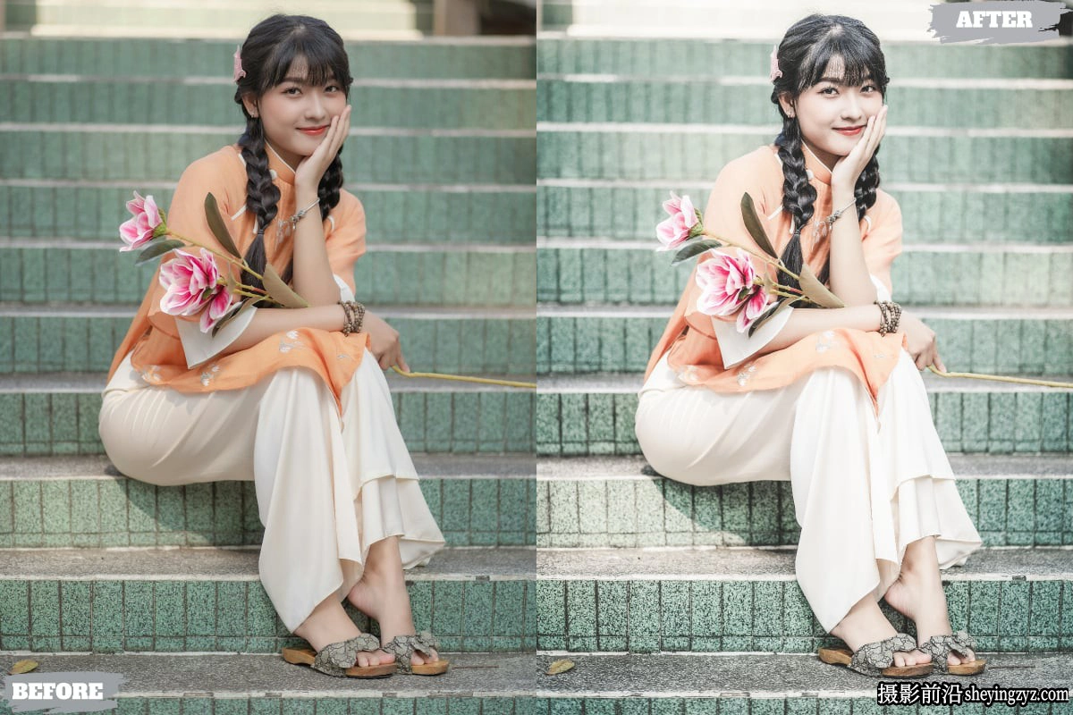 复古电影胶片人像lr预设手机LR预设 Bright Airy Lightroom Presets