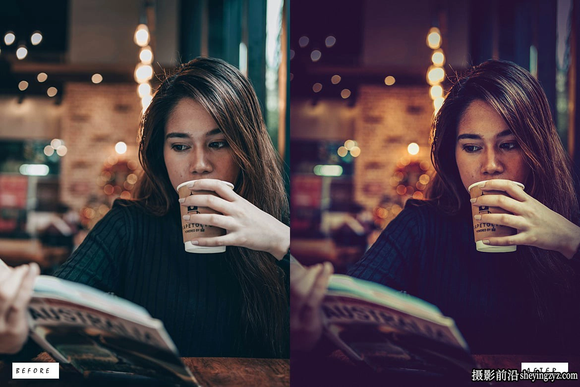 电影胶片人像Lr预设ACR预设 Cinematic Portrait Lightroom Presets