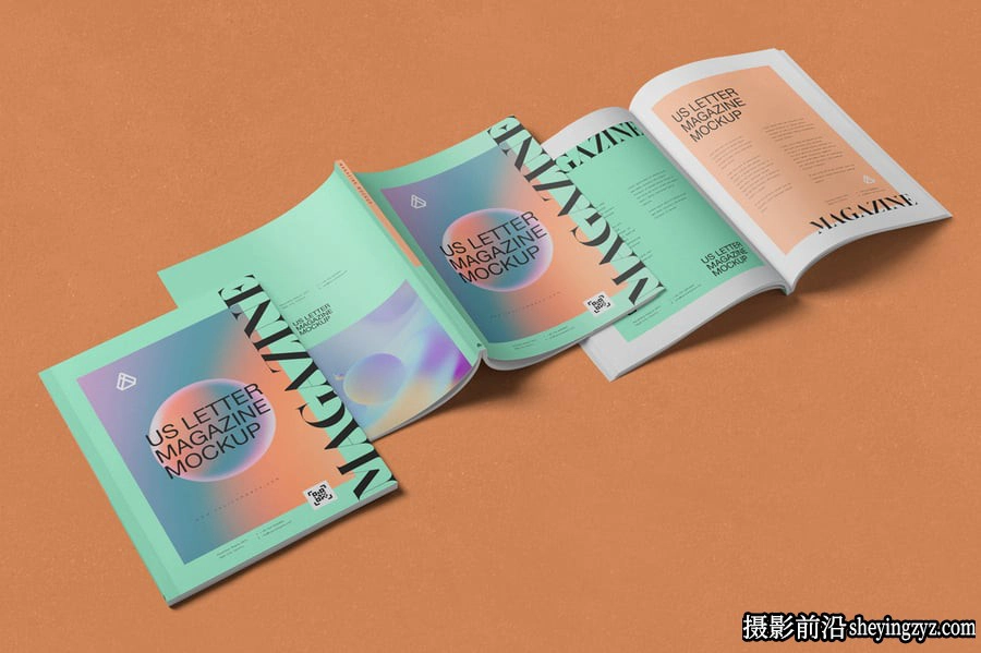 杂志封面样机,封面样机,杂志样机,画册样机