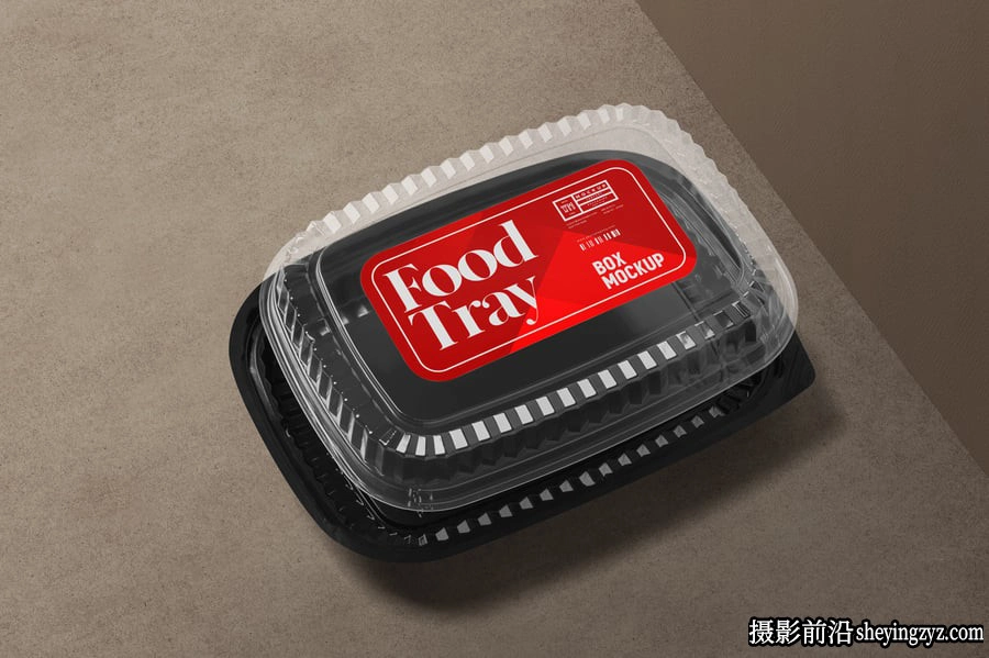 食品托盘样机,包装样机,美食托盘样机