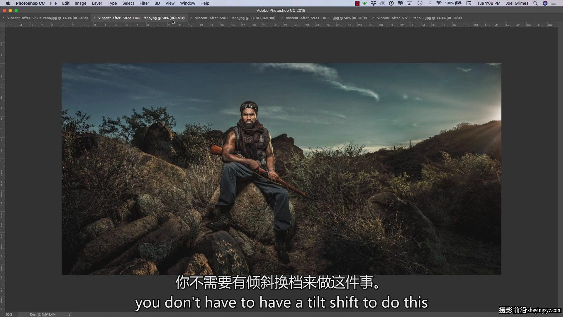 Joel Grimes –从开始到结束系列-疯狂的麦克斯摄影与修饰-中英字幕