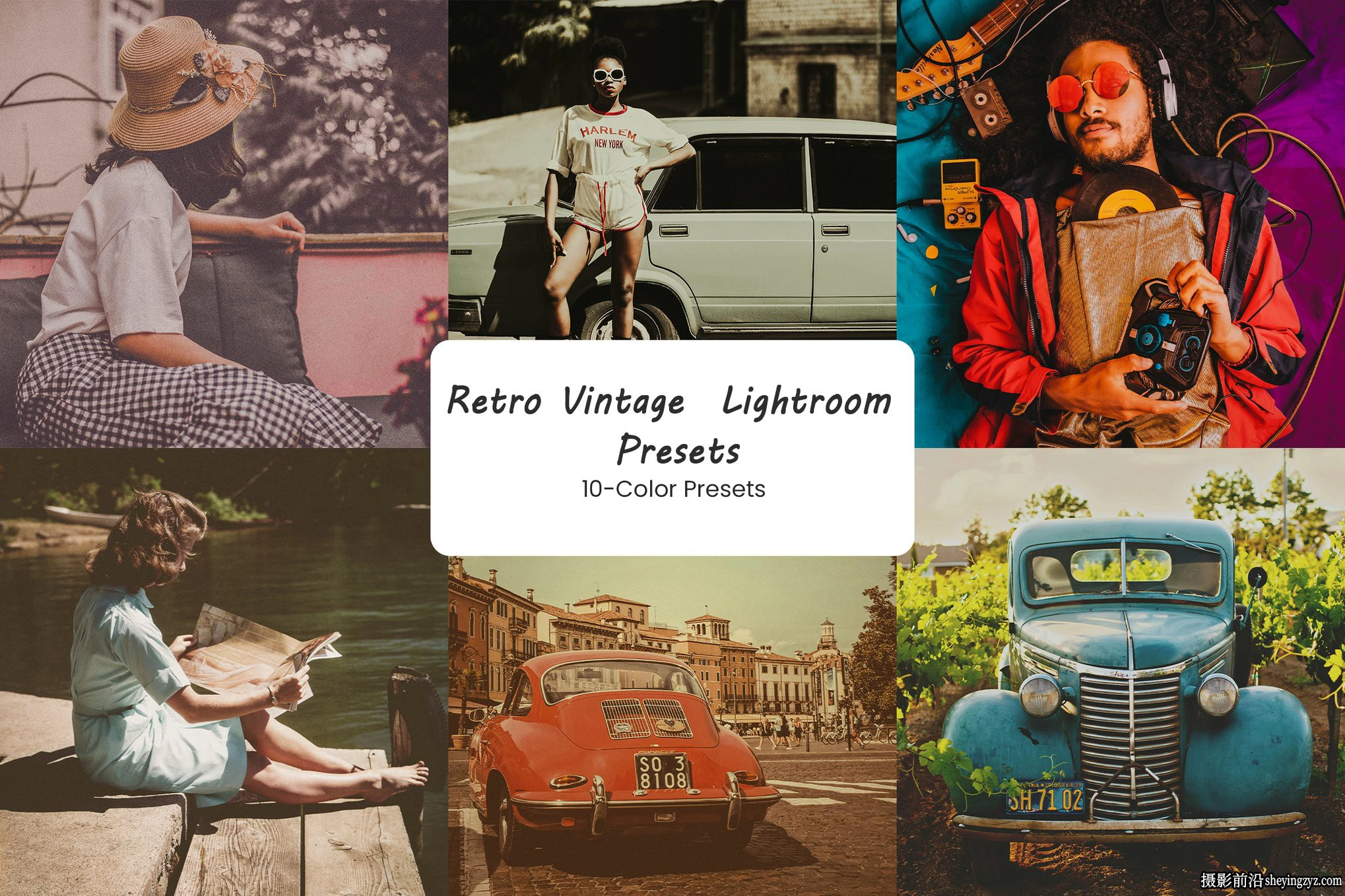 复古电影胶片模拟LR预设ACR预设 Retro Vintage Lightroom Presets