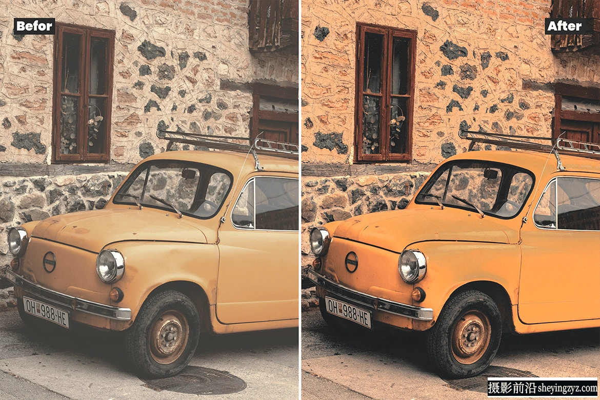 复古电影胶片模拟LR预设ACR预设 Retro Vintage Lightroom Presets