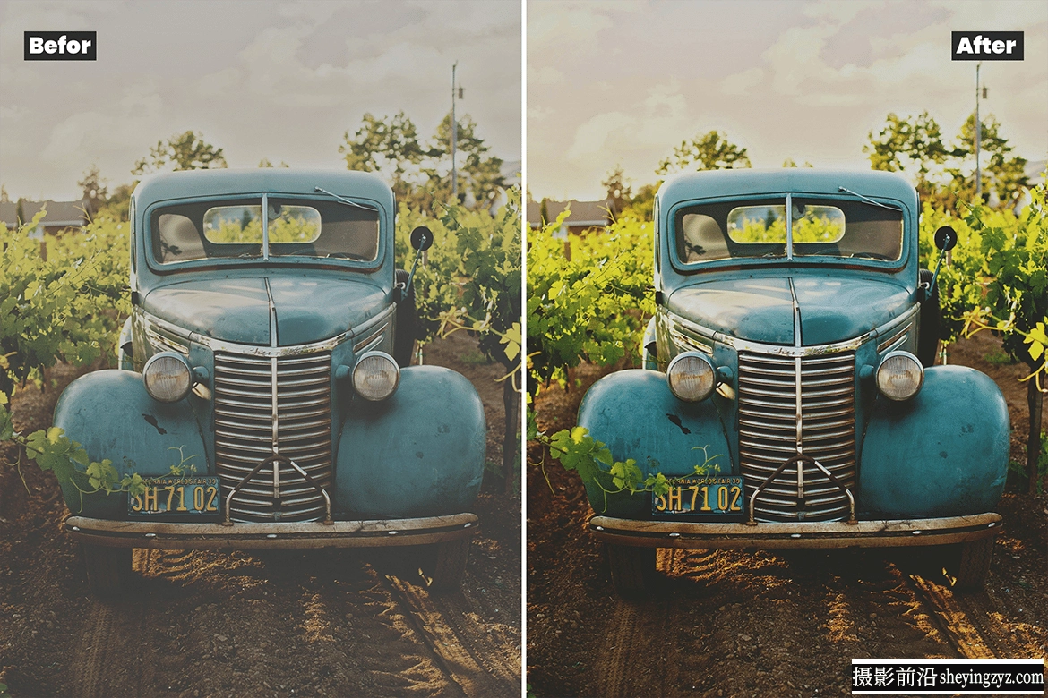 复古电影胶片模拟LR预设ACR预设 Retro Vintage Lightroom Presets