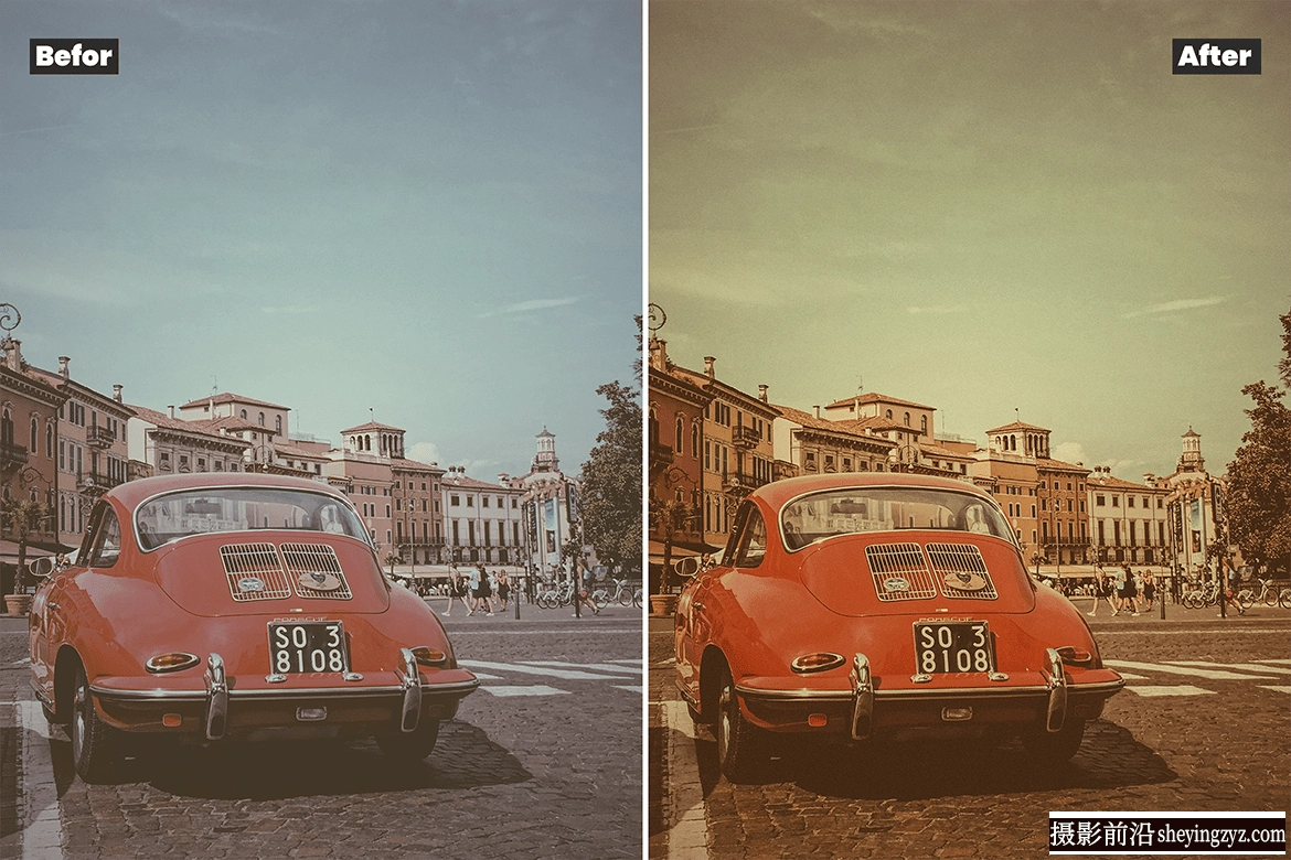 复古电影胶片模拟LR预设ACR预设 Retro Vintage Lightroom Presets