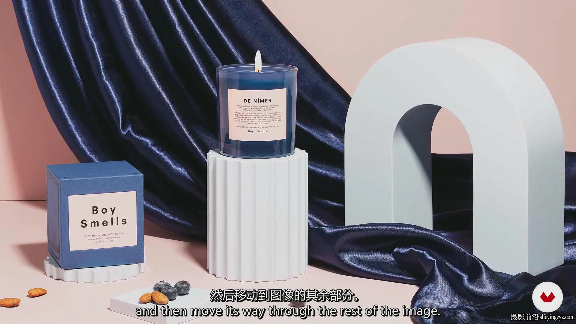 高端电商创意产品摄影从开始到结束拍摄到后期修饰完整教程-中英字幕