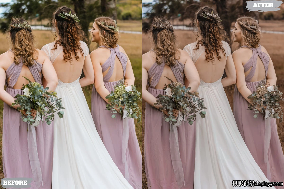 优雅电影婚礼人像调色lr预设手机lr预设 Wedding Lightroom Presets