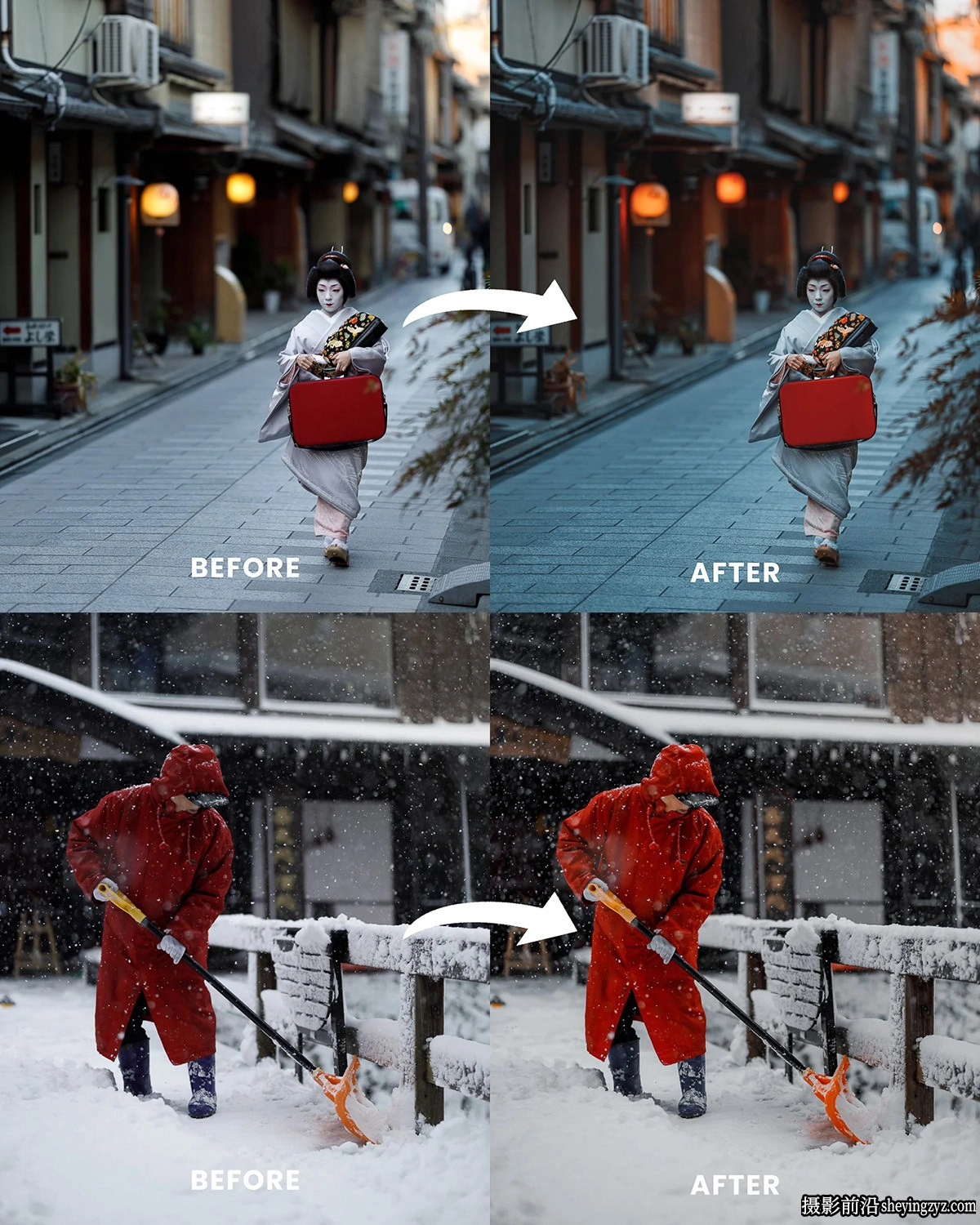 旅拍城市街道日系风LR预设ACR调色预设TKNORTH STUDIO Deluxe Preset