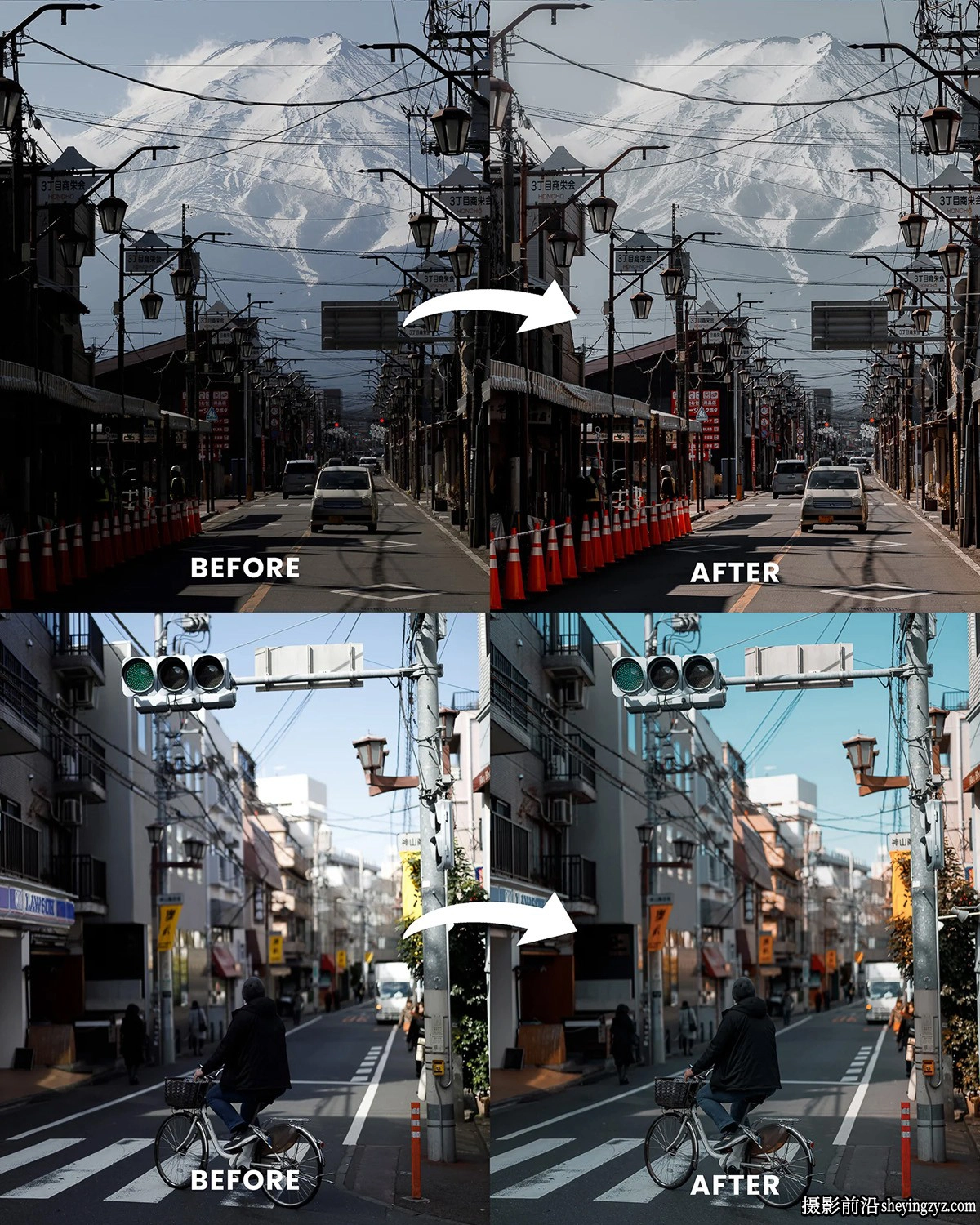 旅拍城市街道日系风LR预设ACR调色预设TKNORTH STUDIO Deluxe Preset