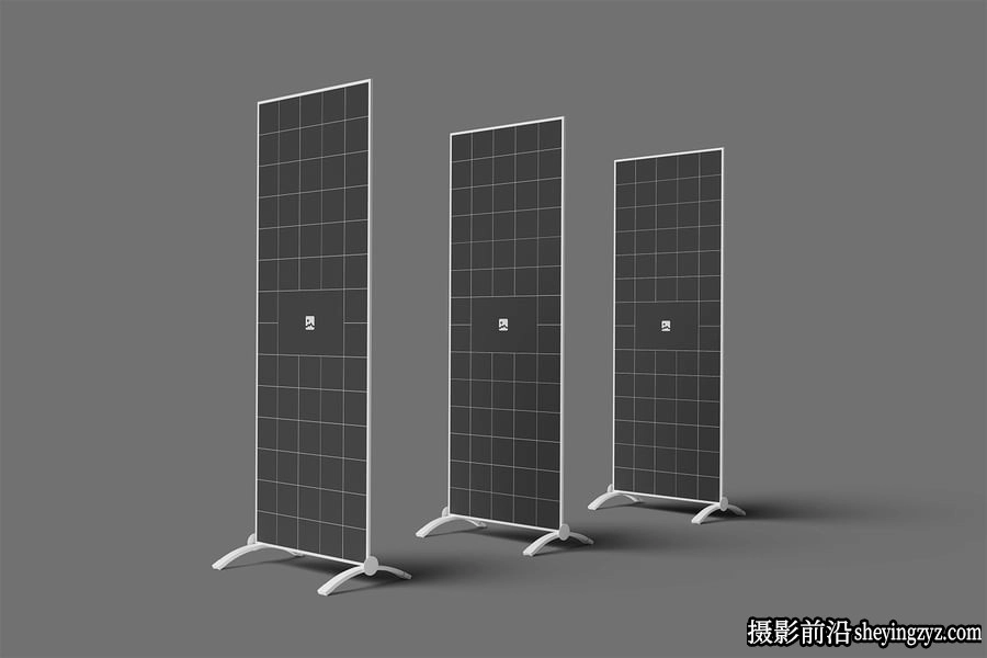 易拉宝设计样机,易拉宝展架样机