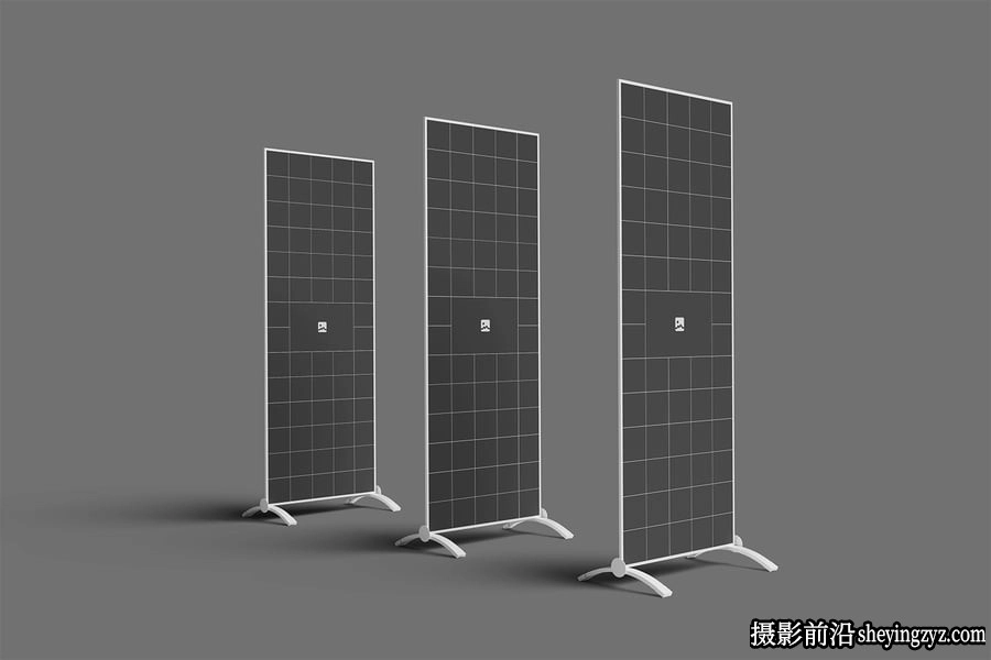 易拉宝设计样机,易拉宝展架样机