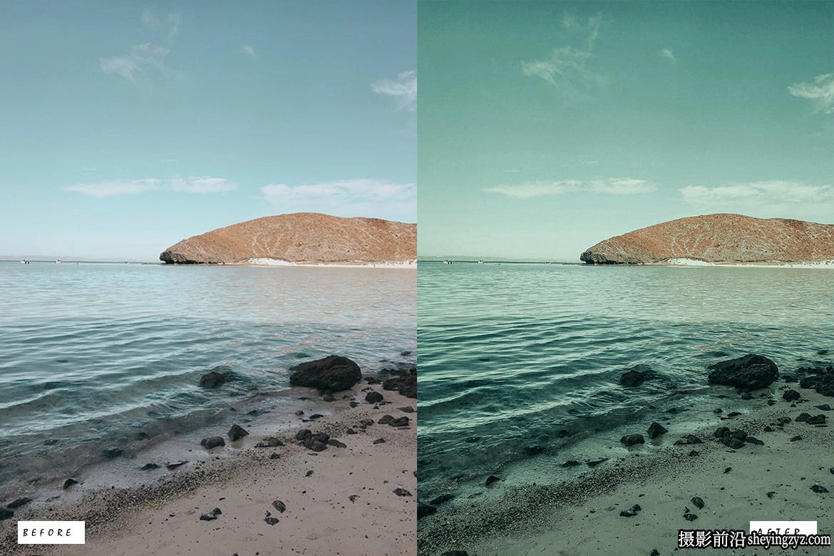 复古电影人像lr预设ACR预设 Beach Vibes Blogger Lightroom Presets
