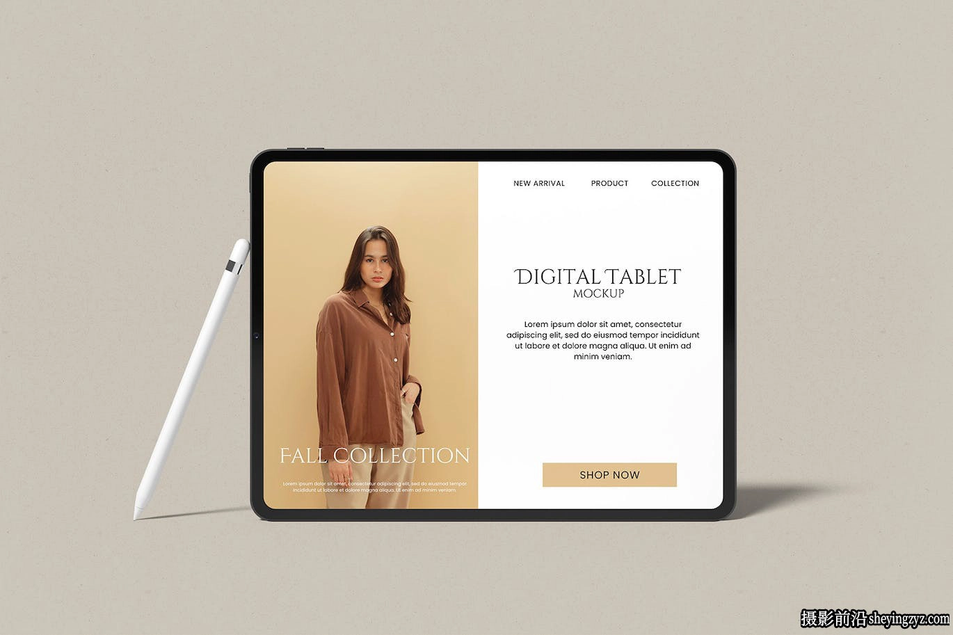 iPadPro平板电脑样机,iPad平板样机模型