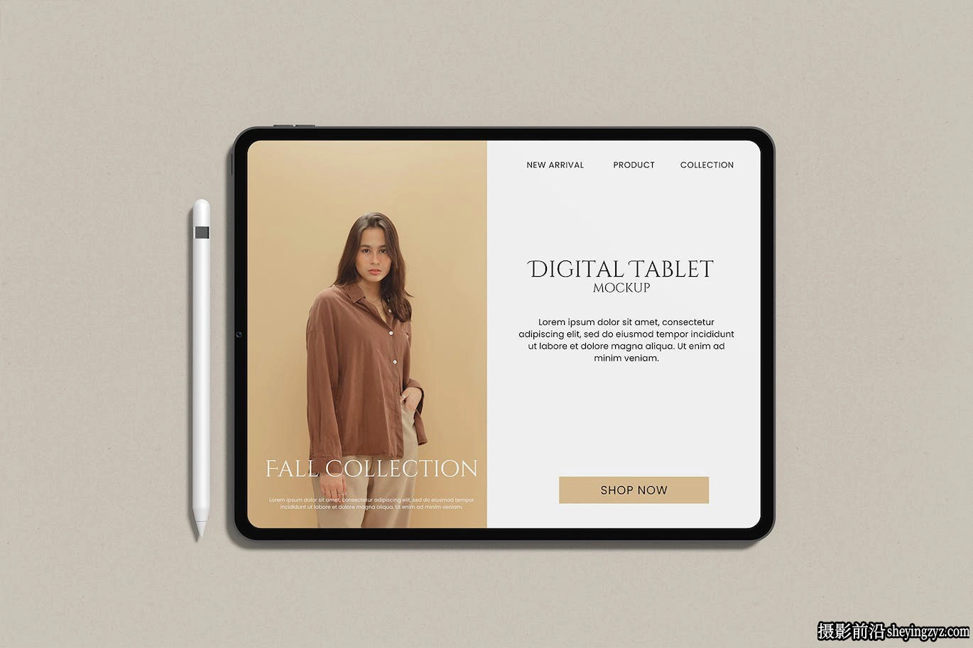 iPadPro平板电脑样机,iPad平板样机模型