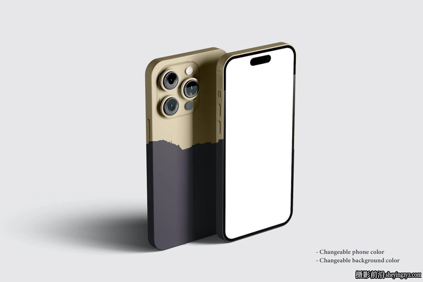 iPhone14Pro样机模型,手机产品样机模型