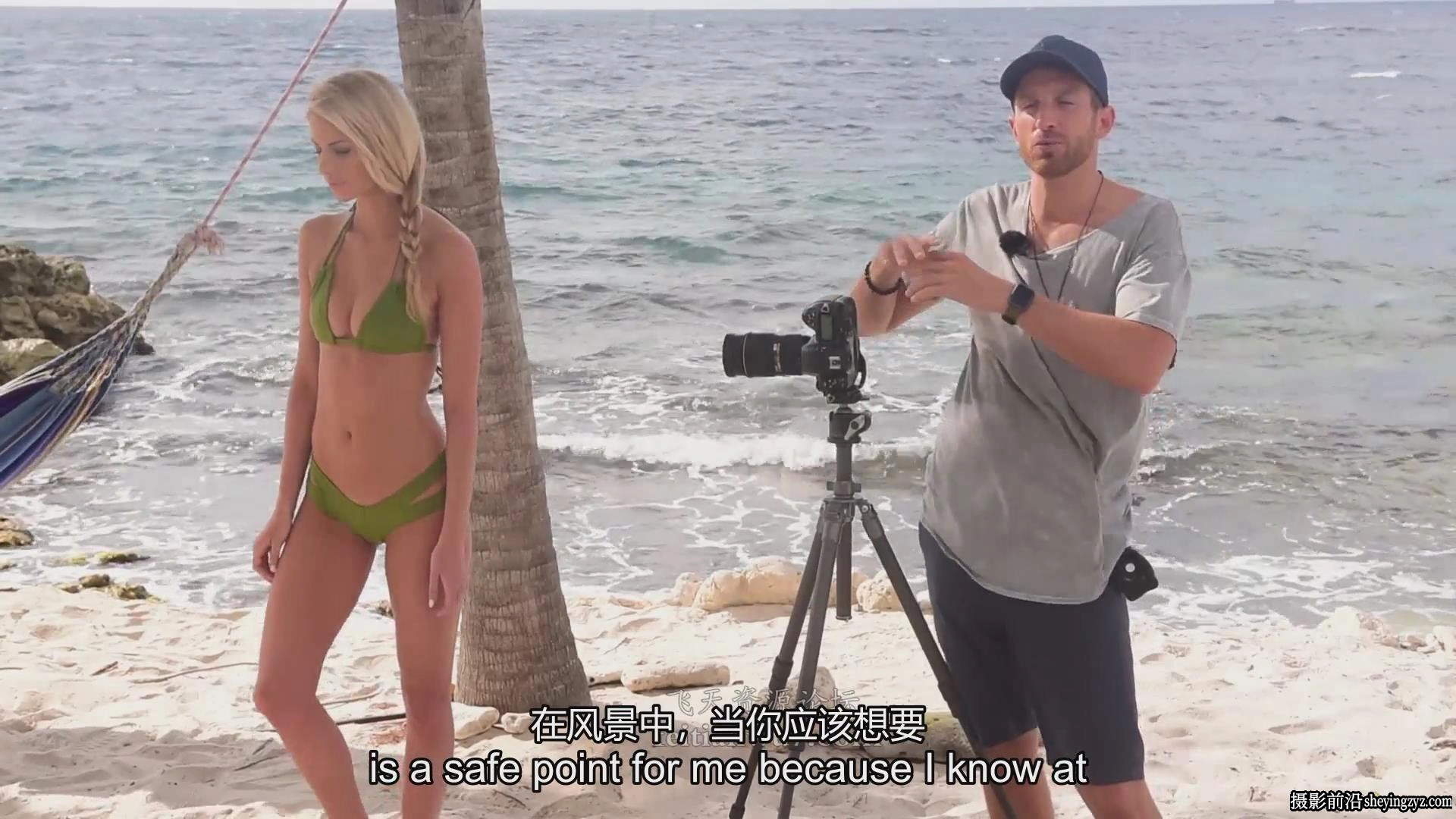 Fstoppers - Joey Wright泳装摄影布光摆姿势完整版教程-中英字幕