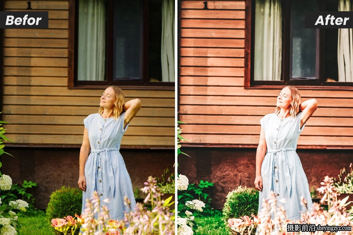 旅拍自然光电影人像lr预设ACR调色预设 Natural Lightroom Presets