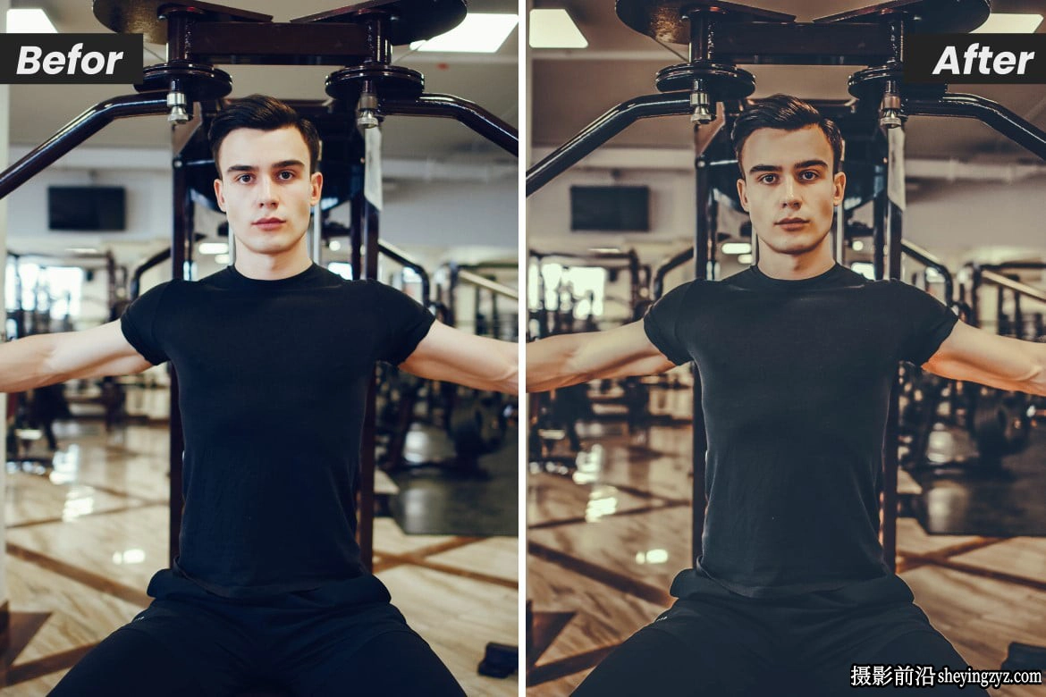 健身人像调色lr预设ACR预设 Fitness Influencer Lightroom Presets