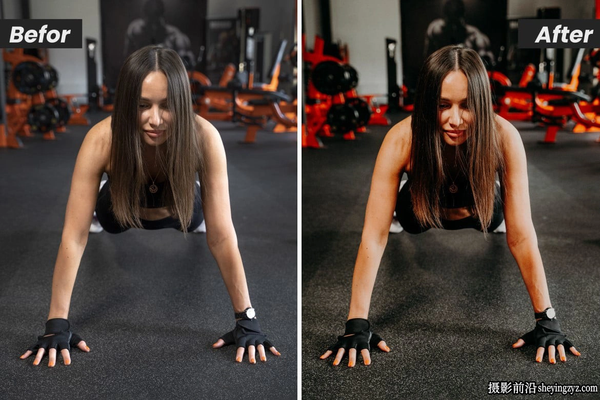 健身人像调色lr预设ACR预设 Fitness Influencer Lightroom Presets