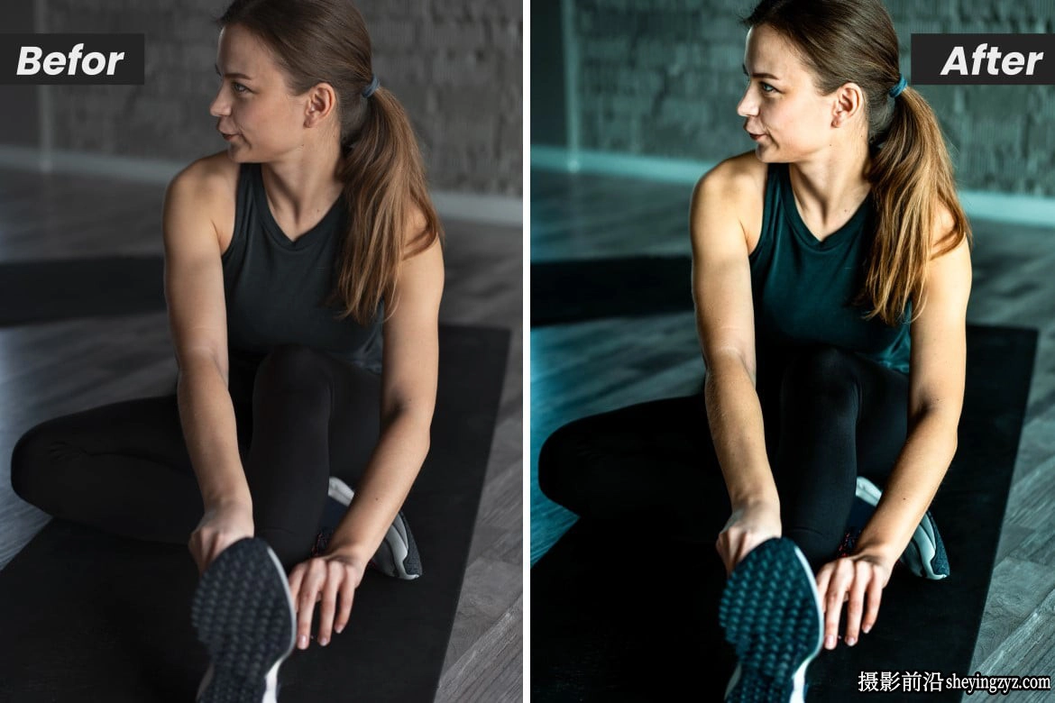 健身人像调色lr预设ACR预设 Fitness Influencer Lightroom Presets