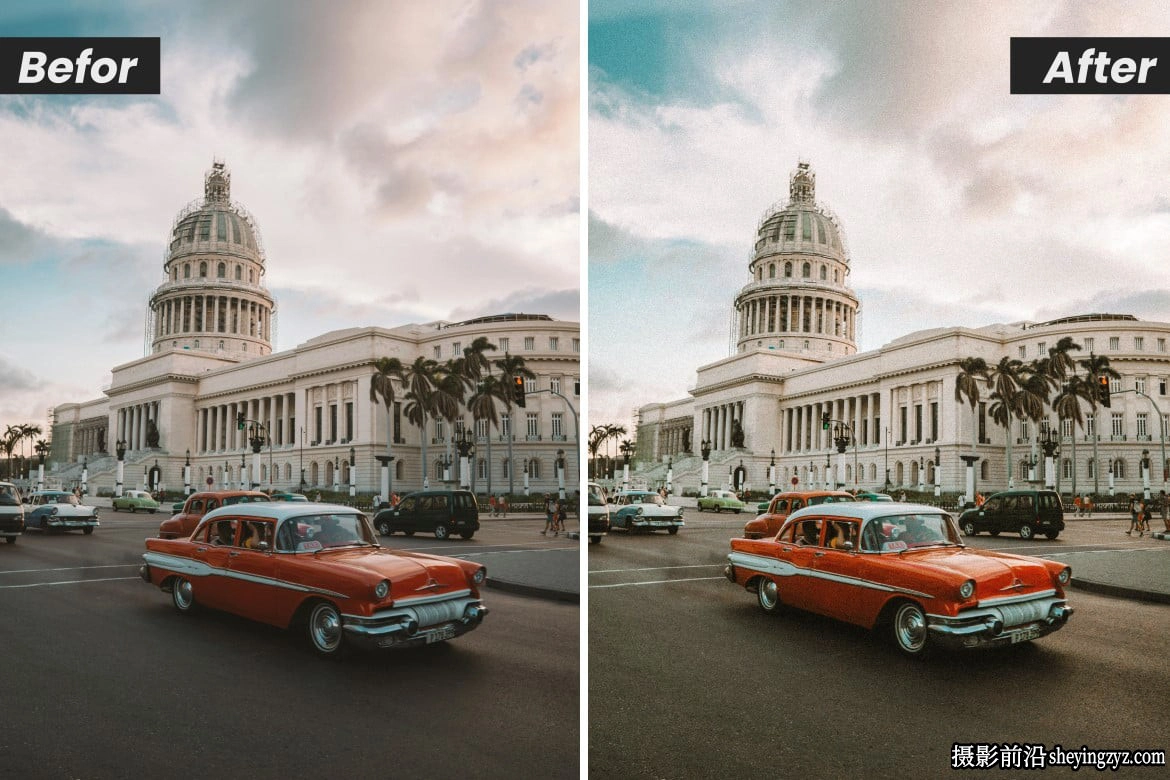 复古电影胶片色彩lr预设ACR调色预设 Cinemati Lightroom Presets