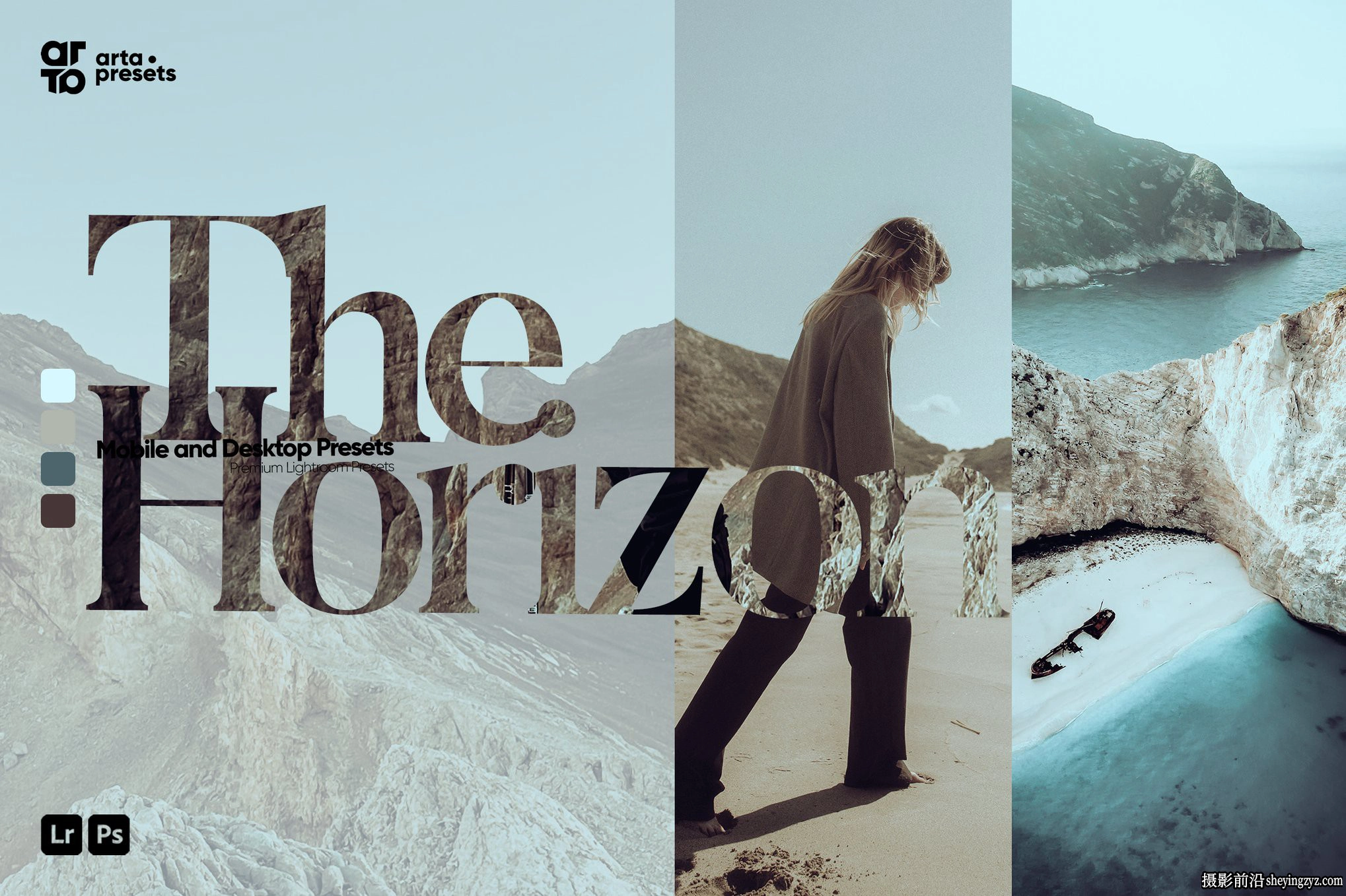旅行电影风光LR预设手机lr预设 ARTA-The Horizon Lightroom Presets